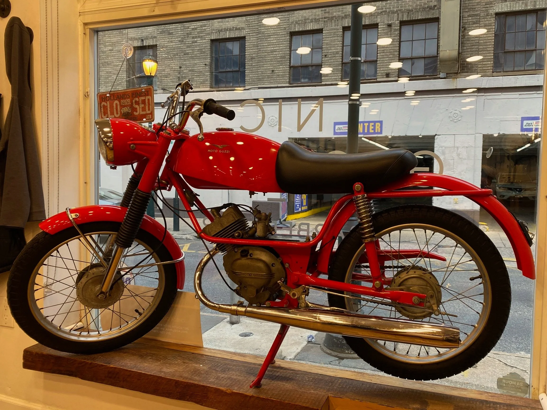 Motorcycles in Our Shops — Nic Grooming Barber Shop
